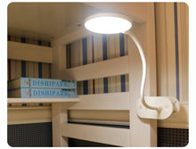将图片加载到图库查看器，STEVVEX Clip Wireless Table Lamp For Study With 3 Modes Touch Rechargeable LED Reading Desk Lamp USB Table Light Flexo Lamps Table Reading Lamp with Clip for Desk and  Bed
