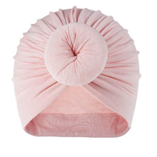 将图片加载到图库查看器，Trend New Mother &amp; Baby Hat Soft Cotton Turban Hat Baby Elastic Toddler Infant Cap For Girls and Women
