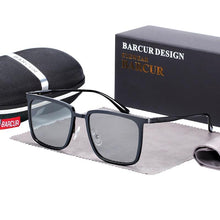 Load image into Gallery viewer, New Elegent Polarized Square Sunglasses Aluminium Magnesium Sunglasses  for Men and Women With UV400 Protection
