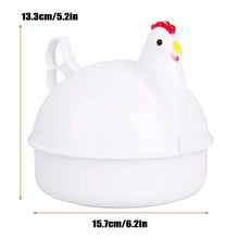 Load image into Gallery viewer, New Kitchen Microwave Eggs Steamer Chicken Shaped 4 Egg Boiler Novelty Cooking Appliances Household  Egg Tools Kitchen Gadgets
