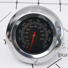 Load image into Gallery viewer, 500 ℃ 1000℉ Degree Roast Barbecue BBQ Smoker Grill Thermometer Temp Gauge Dia 3" Outdoor  Stainless Steel BBQ Thermometer 2023
