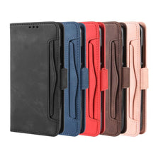 将图片加载到图库查看器，Wallet Cases For iPhone XR Case Magnetic Closure Flip Cover For iPhone X XS Max Leather Card Photo Holder Phone Bags PU Leather Flip Case Cover Stand Pocket for iPhone

