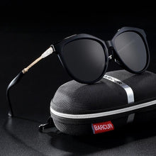 Load image into Gallery viewer, Stevvex  Polarized Cat Eye Sunglasses Women Gradient Round Sun glasses for Women oculos lunette de soleil femme
