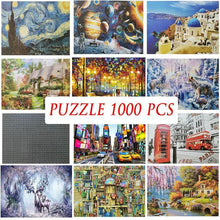 Load image into Gallery viewer, 1000 Pieces Wooden Assembling Picture Space Travel Landscape Puzzles Toys For Adults Children And  Kids Home Game Fun
