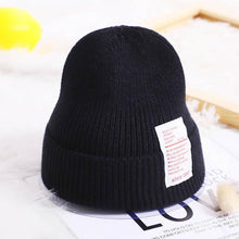 将图片加载到图库查看器，Winter Warm Baby Hat Fur Pompom Knitted Baby Hat Cap Infant Toddler Kids Hat Beanie In Modern Designer Style

