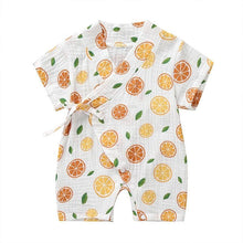 将图片加载到图库查看器，Summer Baby Girl/Boys Clothing Short-sleeved Rompers Jumpsuit Floral Print  Cute Soft Newborn Infant Baby Playwear For Girls and Boys Kids
