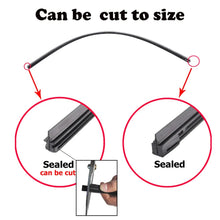 Load image into Gallery viewer, 2pcs/lot Car rubber Vehicle Insert strips Wiper Blade blades (Refill) 6mm/8mm 14"16"22"24"26" car accessories Soft Refills
