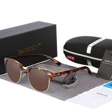 Load image into Gallery viewer, Luxury Universla Oculos New Polarized Retro Classic and Modern Sunglasses With NEW Design and High Quality frame and Glases With UV400 Protection
