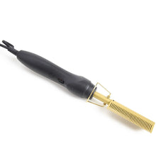 Load image into Gallery viewer, 2 in 1 Hair Straightener Curler Wet Dry Electric Hot Heating Comb Hair Flat Iron Straightening Styling Tool Home Appliances
