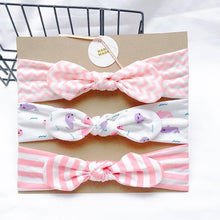 将图片加载到图库查看器，Baby Headbands For Newborn Hair Band Cute Baby Bow Flower Elastic Bow Headwear Kids Gifts Girl Hair Accessories
