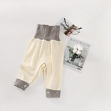 将图片加载到图库查看器，Modern New Newborn Pants For Four Seasons With High Waist Pants Baby 100% Cotton Soft Girl Pants And Baby Boy Trousers Pants 0-24M For Kids
