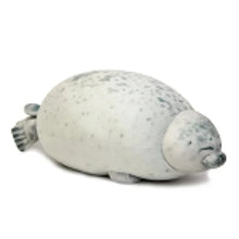 Load image into Gallery viewer, Angry Blob Seal Pillow – Cute 3D Chubby Sea Lion Plush Toy Gift
