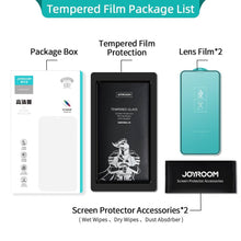 将图片加载到图库查看器，2PCS Screen Protector Tempered Glass For iPhone 14 13 12 Pro Max Full Cover Protective Glass For iPhone 13 Pro Max 9H Hardness Anti-Scratch Shockproof Protection Screen Cover Shield
