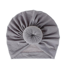 将图片加载到图库查看器，Trend New Mother &amp; Baby Hat Soft Cotton Turban Hat Baby Elastic Toddler Infant Cap For Girls and Women
