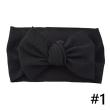 Load image into Gallery viewer, Baby Girls Headband Big Bow Hair Band Kids Adjustable Head Wrap Turban Infant Hair Accessories
