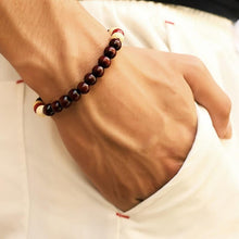Load image into Gallery viewer, Lava Stone Men Wrist  Bracelet Natural Moonstone Bead Tibetan  Chakra Diffuser Bracelets For Men Jewelry Cool Gifts
