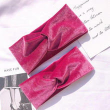 将图片加载到图库查看器，Luxury 2pcs Set For Mommy and Baby Headband Set Girl Modern Headbands For Mother And Daughter Head Wrap Kids Hair Accessories Bow
