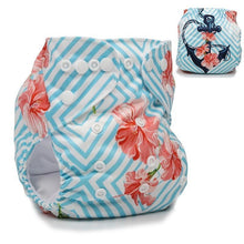 Load image into Gallery viewer, 1 Piece Baby Pocket Cloth Diaper Nappy One Size Reusable Washable Comfortable Diapers For Babies
