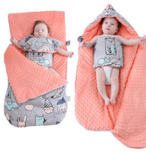 Load image into Gallery viewer, Newborn Baby Envelope Cocoon Model Sleeping Bag Infant Boy Girl Kids Sleep sack Swaddle Blanket  For Baby Kids
