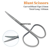Load image into Gallery viewer, 10CM Double-Eyelid Scissors stainless steel Scissors For Ophthalmic Surgical Instrument

