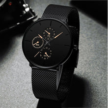 Load image into Gallery viewer, Relogio Masculino Unisex  Woman and Men Quartz Watch In Casual Slim Mesh Style Designer Sport Watch
