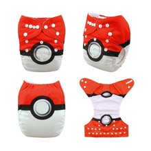 Load image into Gallery viewer, Most Popular Digital Position Baby Cloth Diaper with Microfiber Insert In Modern Printed Design For Baby Boys and Baby Girls KIds
