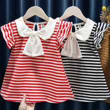 Load image into Gallery viewer, Modern New Luxury Summer Dress Children's Clothing Girls Stitching Baby Girl Princess Dress For All Occassion
