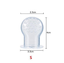 将图片加载到图库查看器，Silicone Baby Pacifier Feeder Cartoon Animal Infant Nipple Holder Newborn Fruit pacifier Tetine Silicona Nipple Bit
