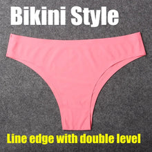 Load image into Gallery viewer, Autumn Women's Panties Brazilian Cut Thongs Seamless Underwear For Women Sexy Lingerie G-String G String Tanga cueca
