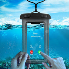 Load image into Gallery viewer, Water Proof Cases For iPhone 12 Cover Pouch Cases For iPhone  XS MAX 8 7 6 s Plus Universal Waterproof Case Universal Waterproof Cell Phone Bag/Holder for iPhone Case &amp; Strap
