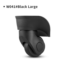 将图片加载到图库查看器，HANLUOKE W041 Trolley Case Luggage Wheel Universal Travel Suitcase Parts Accessories High Quality Rubber Luggage Wheel Rubber
