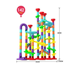 Load image into Gallery viewer, Marble Run Race Track Building Blocks 3D Maze Toy
