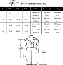 Load image into Gallery viewer, Tony&amp;Candice Women's Nightshirt Satin Silk Sleepwear Sexy Female Nightgown Home Dress Solid Nightwear For Women Sleep Lounge
