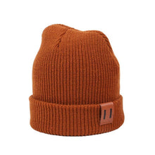 将图片加载到图库查看器，Warm Baby Winter Hat for Kids Beanie Knit Children Hats for Girls &amp; Boys Baby Cap For Kids and Mother/Dad
