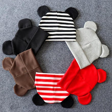 Load image into Gallery viewer, Baby Cap With Ears Cotton Warm Newborn Accessories Baby Hat For Kids Infant Toddler Beanie Cap
