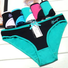 Load image into Gallery viewer, Free Shipping 5pcs/Lot Women's Panties Girl Briefs Fashion Cotton Underwear Lady Hot Selling    89038
