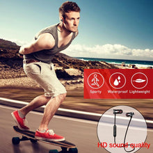 Load image into Gallery viewer, Luxury Modern New 5.0 Bluetooth Earphone Sports Neckband Magnetic Wireless earphones Stereo Earbuds Music Metal Headphones With Mic For All Phones
