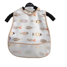 将图片加载到图库查看器，Modern Interesting Cartoon Adjustable Baby Bibs Waterproof Lunch Feeding Bibs Baby Cartoon Feeding Cloth Children Bib For Kids
