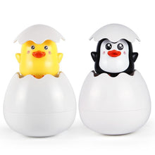 Load image into Gallery viewer, Modern Cartoon Duck Baby Water Toys Bath Toys Children Bathroom Sprinkler Toys Penguin Clockwork For Kids
