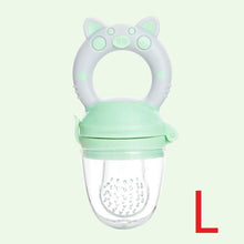 将图片加载到图库查看器，Silicone Baby Pacifier Feeder Cartoon Animal Infant Nipple Holder Newborn Fruit pacifier Tetine Silicona Nipple Bit
