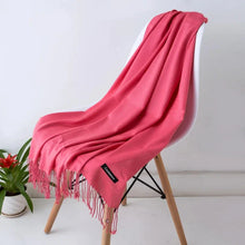 Load image into Gallery viewer, 2022 Tassel Women’s Scarf – Designer Shawl, Wrap &amp; Hijab Pashmina

