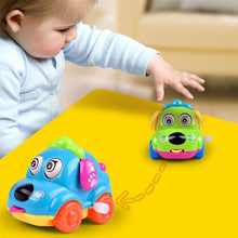 将图片加载到图库查看器，Baby Toys Cartoon Animal Dog Wind Up Toys Running Car Clockwork Educational Toys Infant Baby Mobile Rattle Toy For Kids
