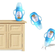 将图片加载到图库查看器，Infant Food Silicone Glass Feeding Bottle For Baby Feeding Bottle Children Drink Water to Feed Glass For Baby
