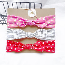 将图片加载到图库查看器，Baby Headbands For Newborn Hair Band Cute Baby Bow Flower Elastic Bow Headwear Kids Gifts Girl Hair Accessories

