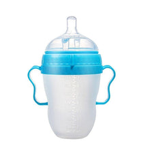 将图片加载到图库查看器，Silicone Baby Bottle Baby Milk Silicone Feeding Bottle Kids Drink Water Bottle Children Bottle For Kids
