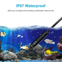 Load image into Gallery viewer, Dual Lens Car Endoscope Camera 8mm Type C USB Connect Boroscope Flexible Camera Pipe Inspection Screen for Android Phone
