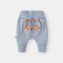 将图片加载到图库查看器，3-24M Baby Thick Pants Winter Newborn Thicken Cotton Baby Girl Pants Loose High Elastic Waist Autumn Pants Kids Boys Trousers For Kids
