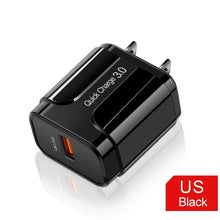 Load image into Gallery viewer, Portable 5V 3A Universal Charger  USB Phone Chargers Quick Charge 3.0 Fast Charging
