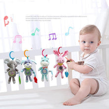 Load image into Gallery viewer, Modern Baby Rattles Stroller Hanging Soft Toy Mobile Cute Animal Doll Elephant Rabbit Dog Baby Crib Hanging Bell Toys For Kids and Baby
