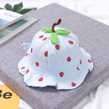 将图片加载到图库查看器，Baby Sun Hat Heart Print Baby Boy/Girl Hat Outdoor Kids Bucket Hat Children Hat Baby Beach Caps Beanie For Girls
